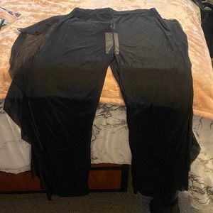 Black Swimwear Bottom Cover Ups